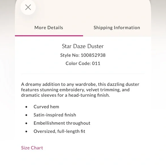 Free People Star Daze Tan Embroidered Duster 🌟 - Picture 9 of 10